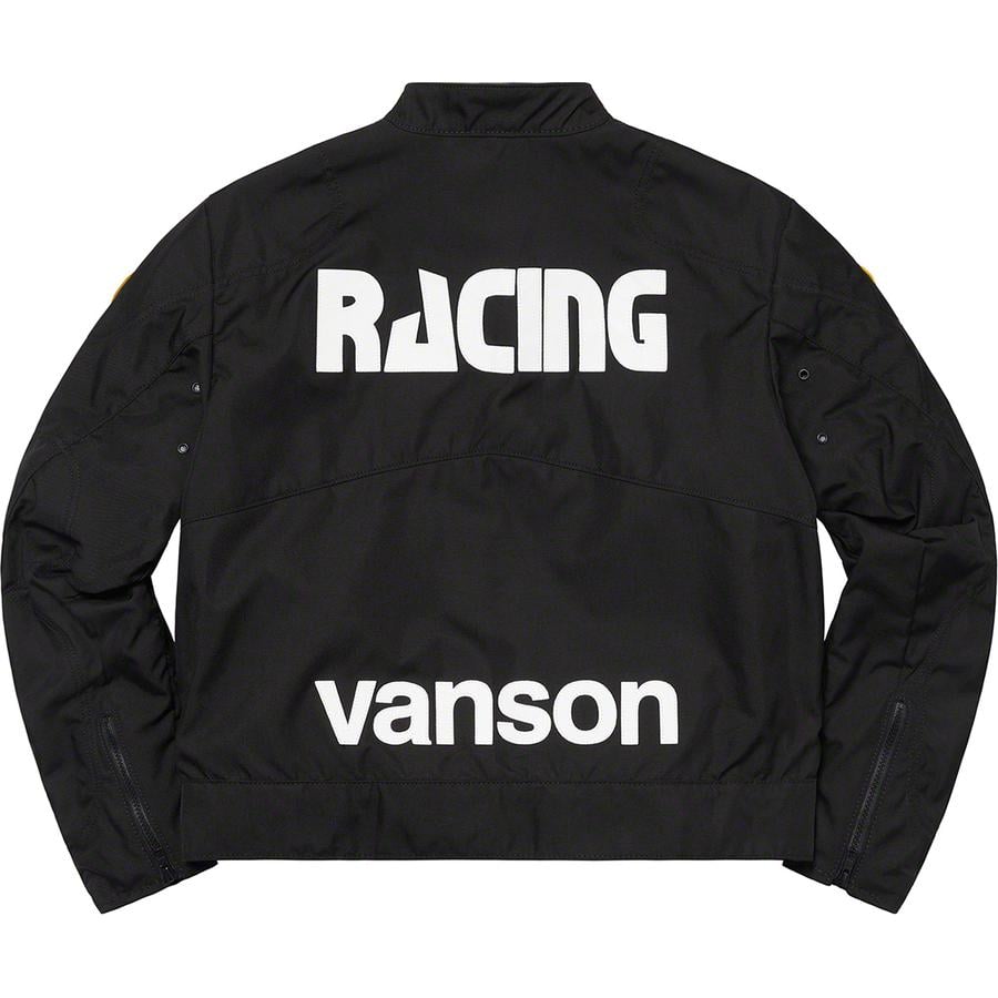 Details on Supreme Vanson Leathers Cordura Jacket  from spring summer
                                                    2021 (Price is $648)