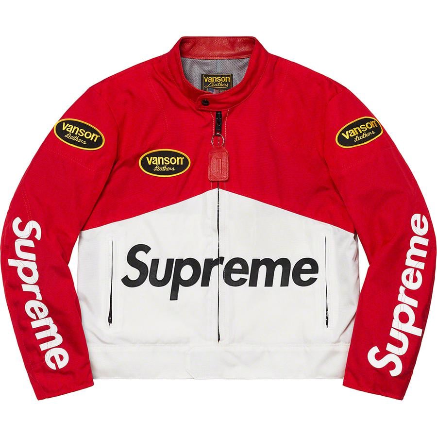 Details on Supreme Vanson Leathers Cordura Jacket  from spring summer
                                                    2021 (Price is $648)