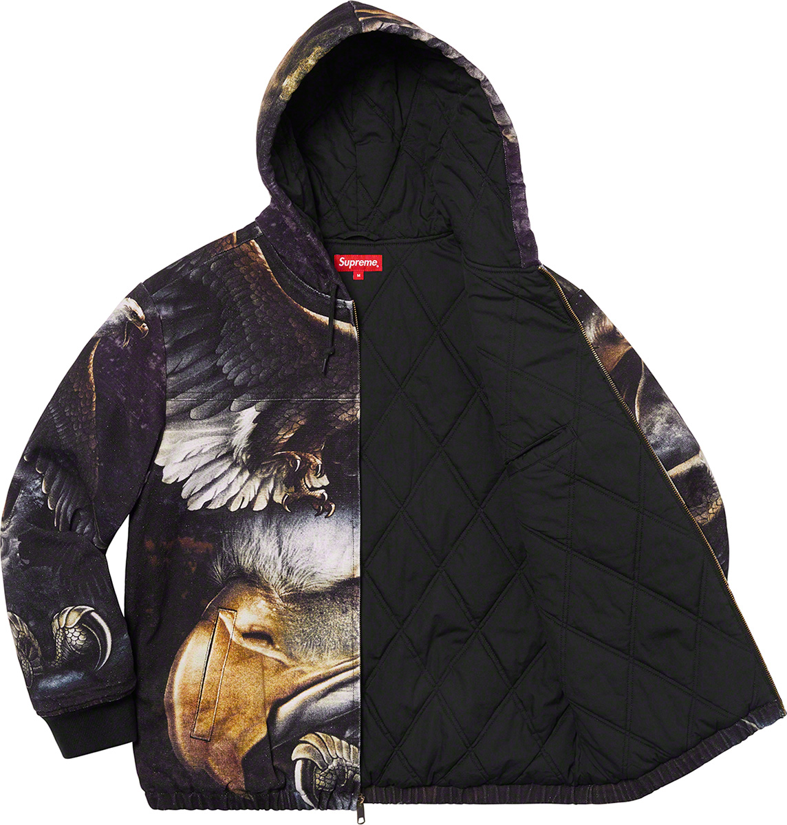 Eagle Hooded Work Jacket - spring summer 2021 - Supreme