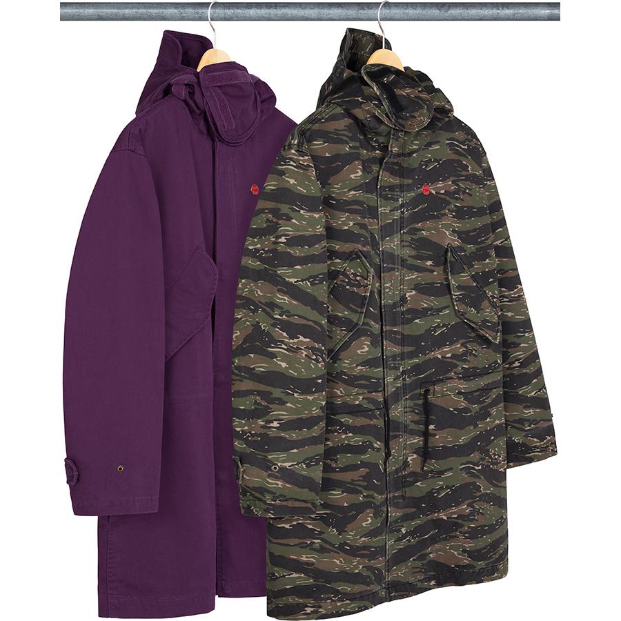 Supreme Hooded Facemask Parka released during spring summer 21 season