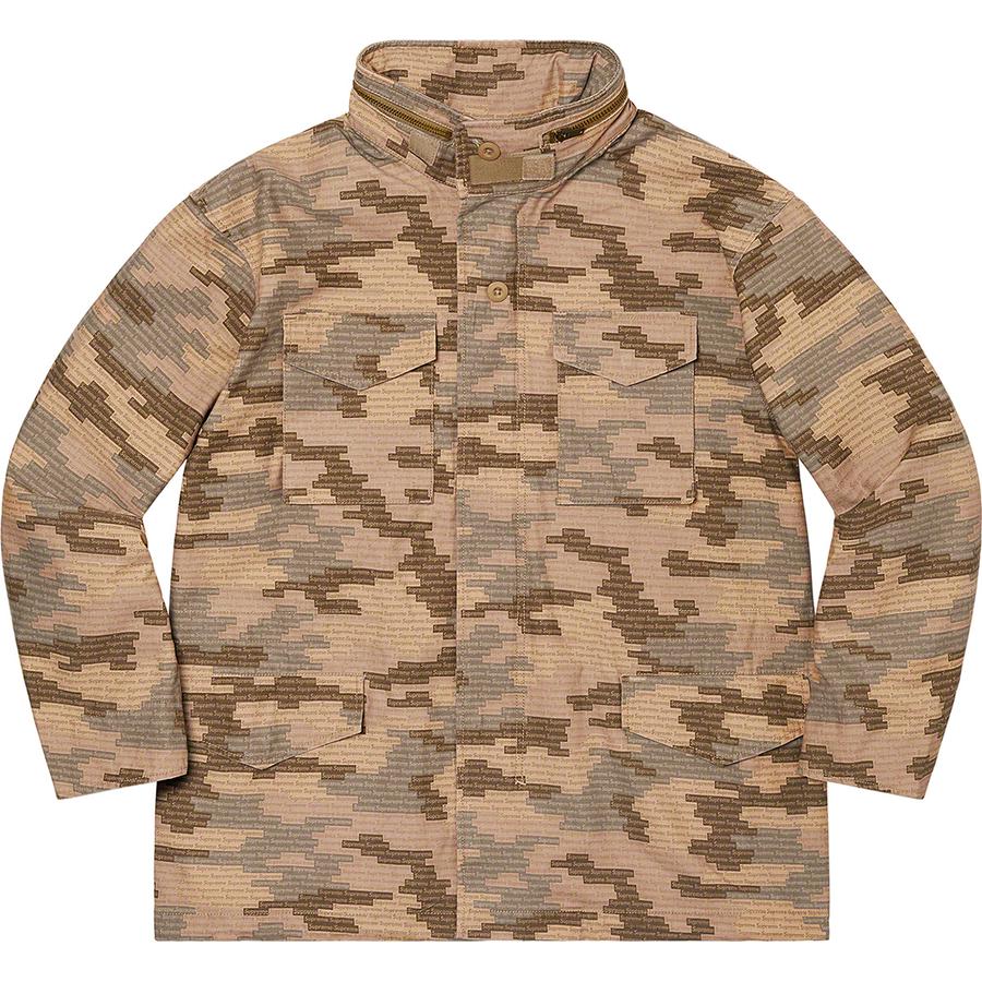 Details on Logo Camo M-65 Jacket  from spring summer
                                                    2021 (Price is $298)