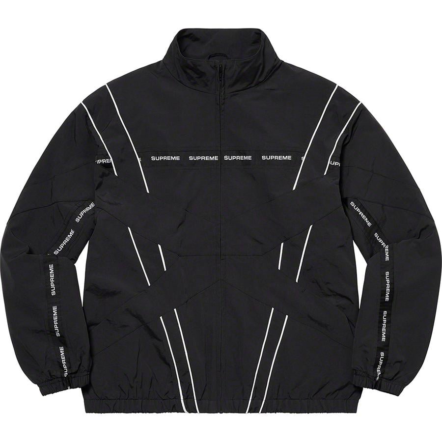 Supreme Cross Paneled Track Jacket (SS21) - $168