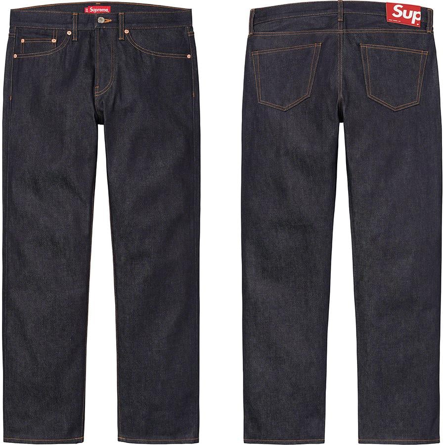 Supreme Rigid Slim Jean releasing on Week 1 for spring summer 2021