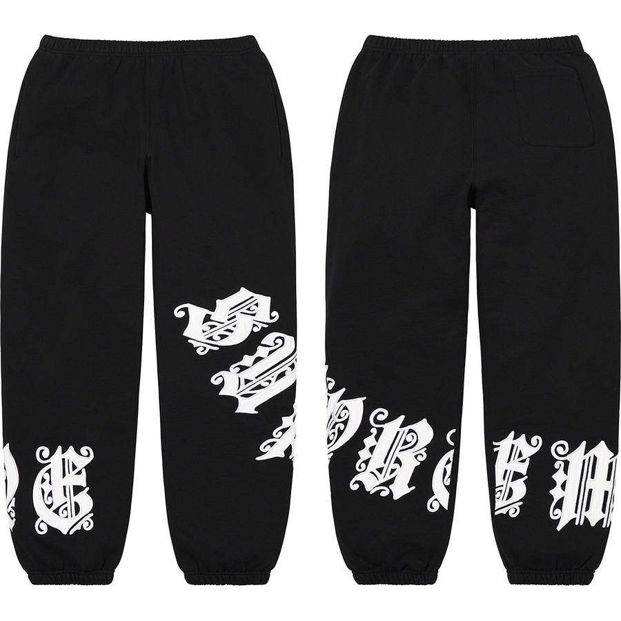 Details on Old English Wrap Sweatpant  from spring summer
                                                    2021 (Price is $148)