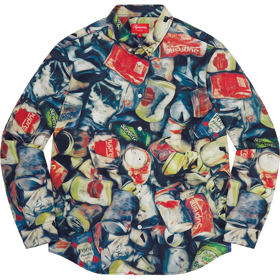 Supreme Cans Shirt released during spring summer 21 season