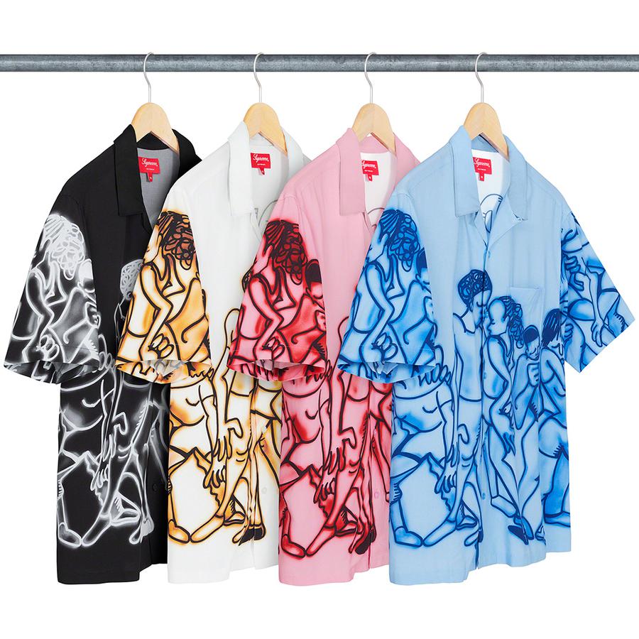 Supreme Dancing Rayon S S Shirt releasing on Week 15 for spring summer 2021