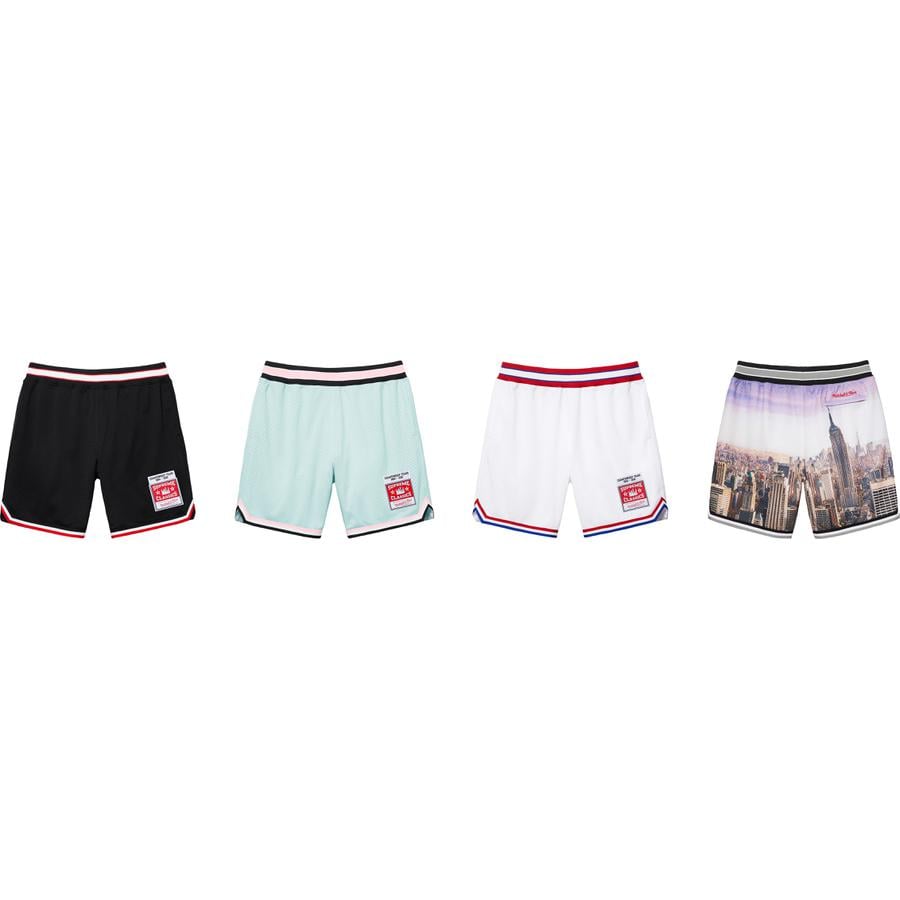 Supreme Supreme Mitchell & Ness Basketball Short releasing on Week 15 for spring summer 2021
