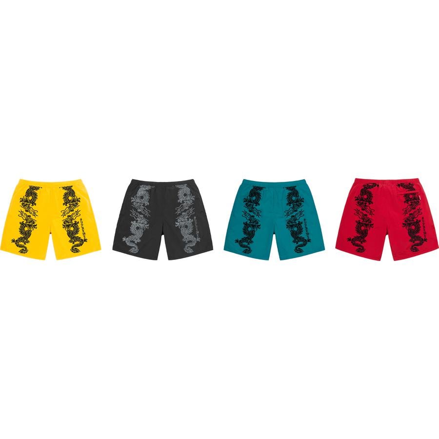 Supreme Dragon Water Short for spring summer 21 season