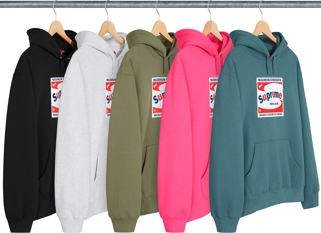 supreme Shine Hooded Sweatshirt S-