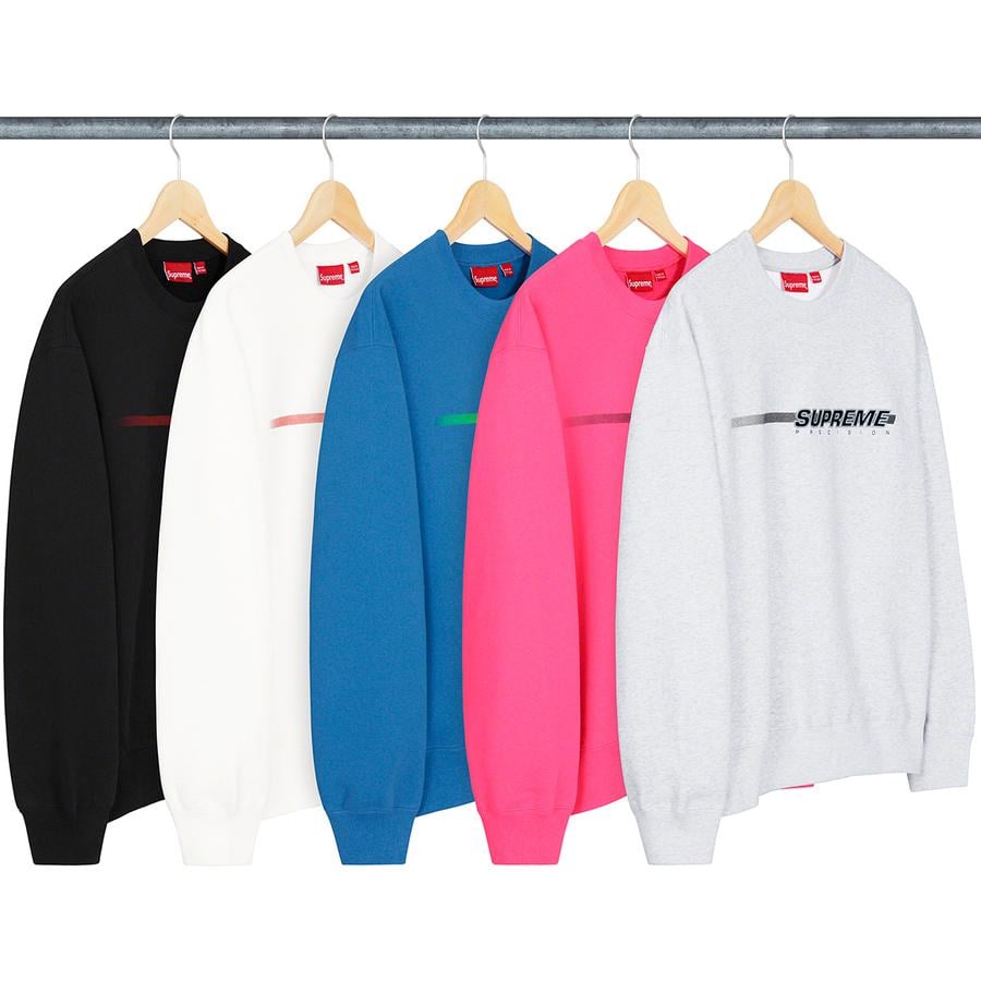 Supreme Precision Crewneck for spring summer 21 season