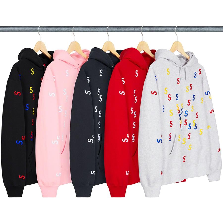 Embroidered S Hooded Sweatshirt - spring summer 2021 - Supreme