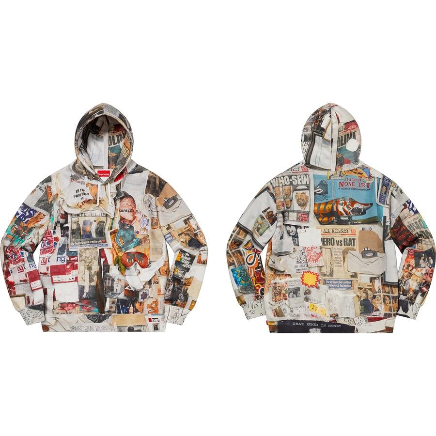 Supreme Dash's Wall Hooded Sweatshirt released during spring summer 21 season