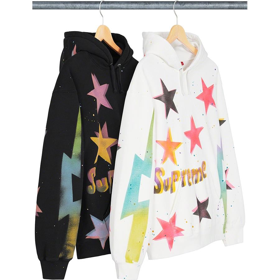 Gonz Stars Hooded Sweatshirt - spring summer 2021 - Supreme