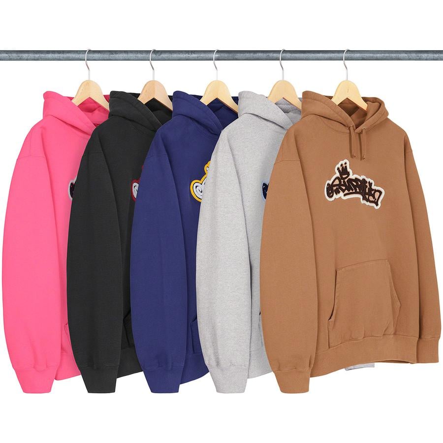 Supreme Handstyle Hooded Sweatshirt released during spring summer 21 season