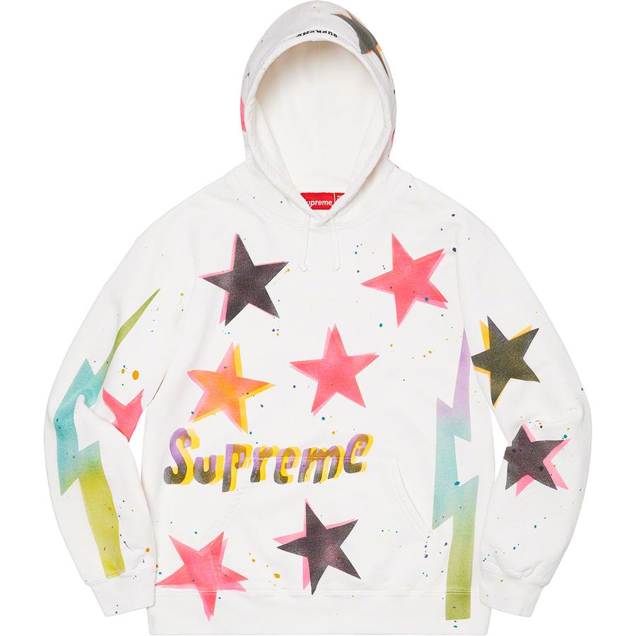Details on Gonz Stars Hooded Sweatshirt  from spring summer 2021 (Price is $198)
