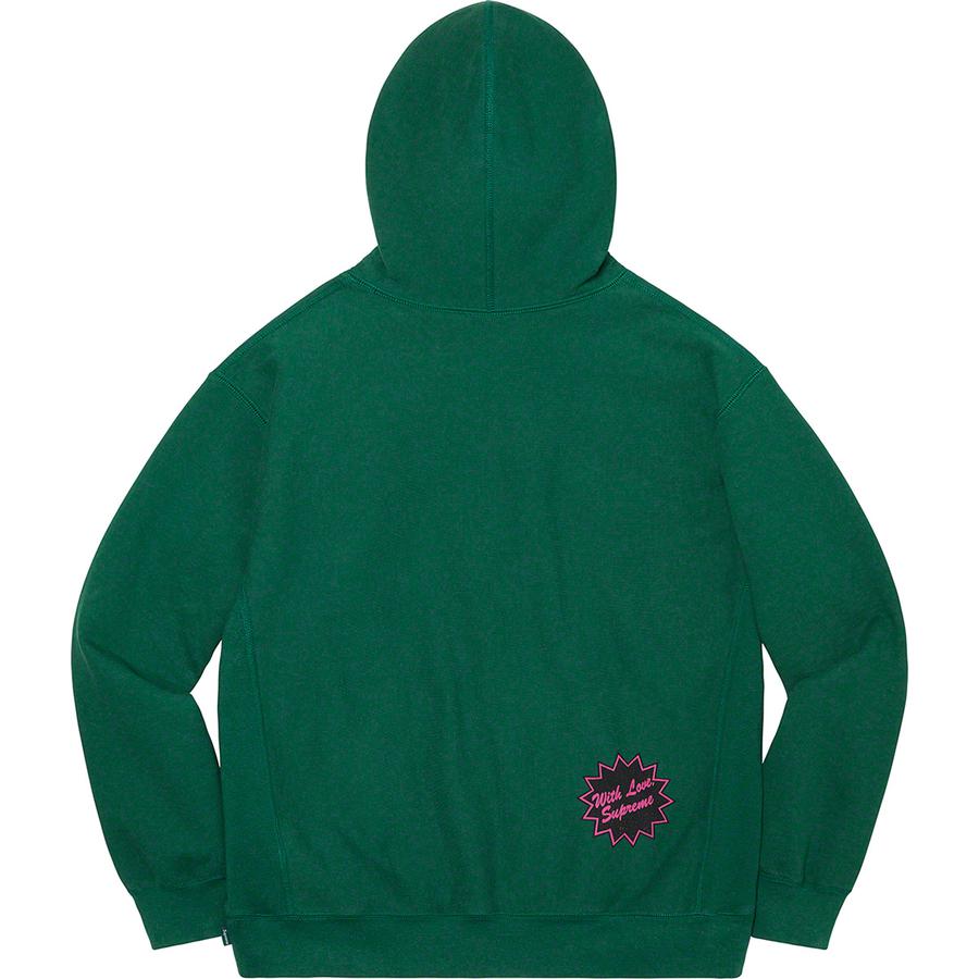Details on Jamie Reid Supreme Fuck All Hooded Sweatshirt  from spring summer
                                                    2021 (Price is $158)
