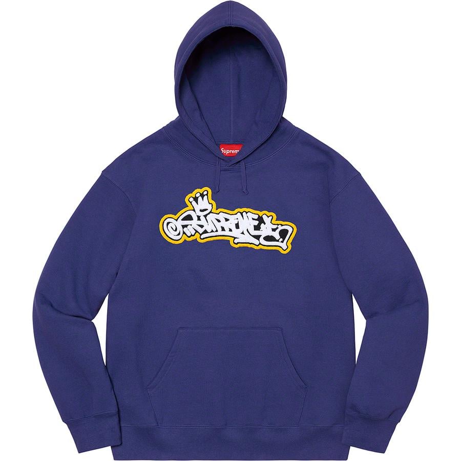 Supreme Handstyle Hooded Sweatshirt (SS21) - $168