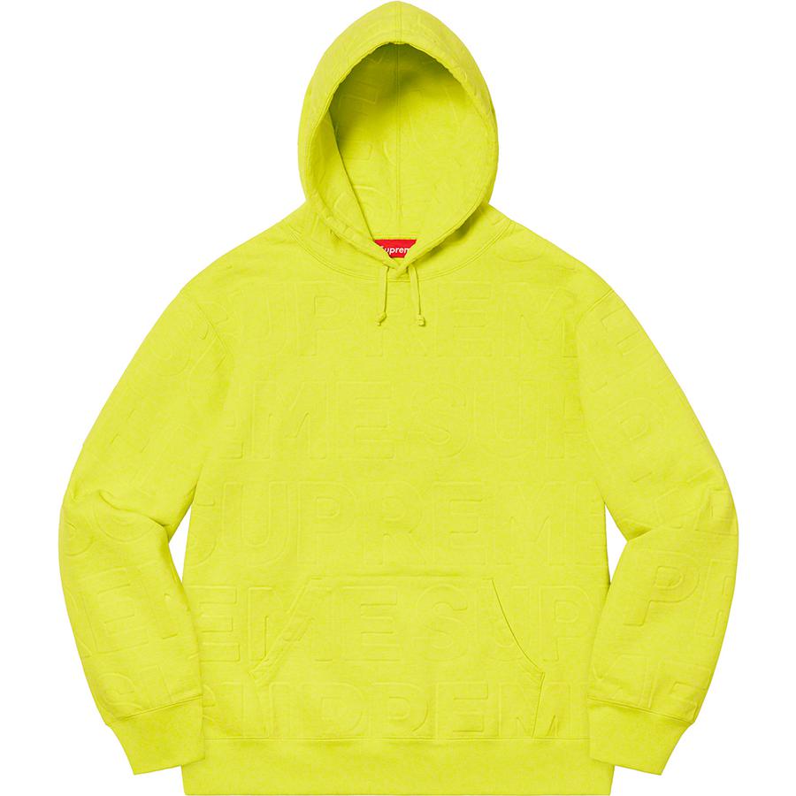 Details on Embossed Logos Hooded Sweatshirt  from spring summer
                                                    2021 (Price is $158)
