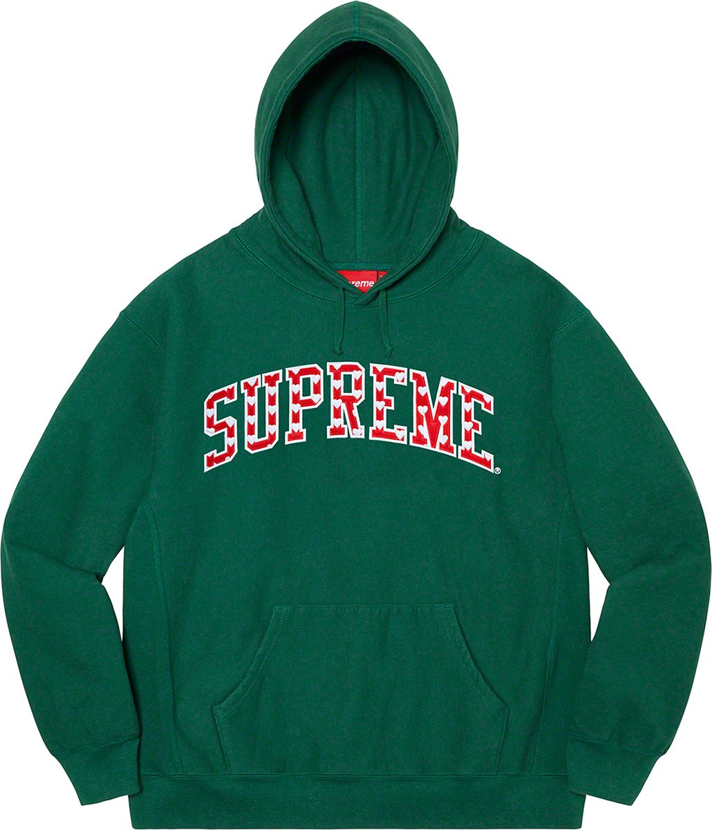 Hearts Arc Hooded Sweatshirt - spring summer 2021 - Supreme