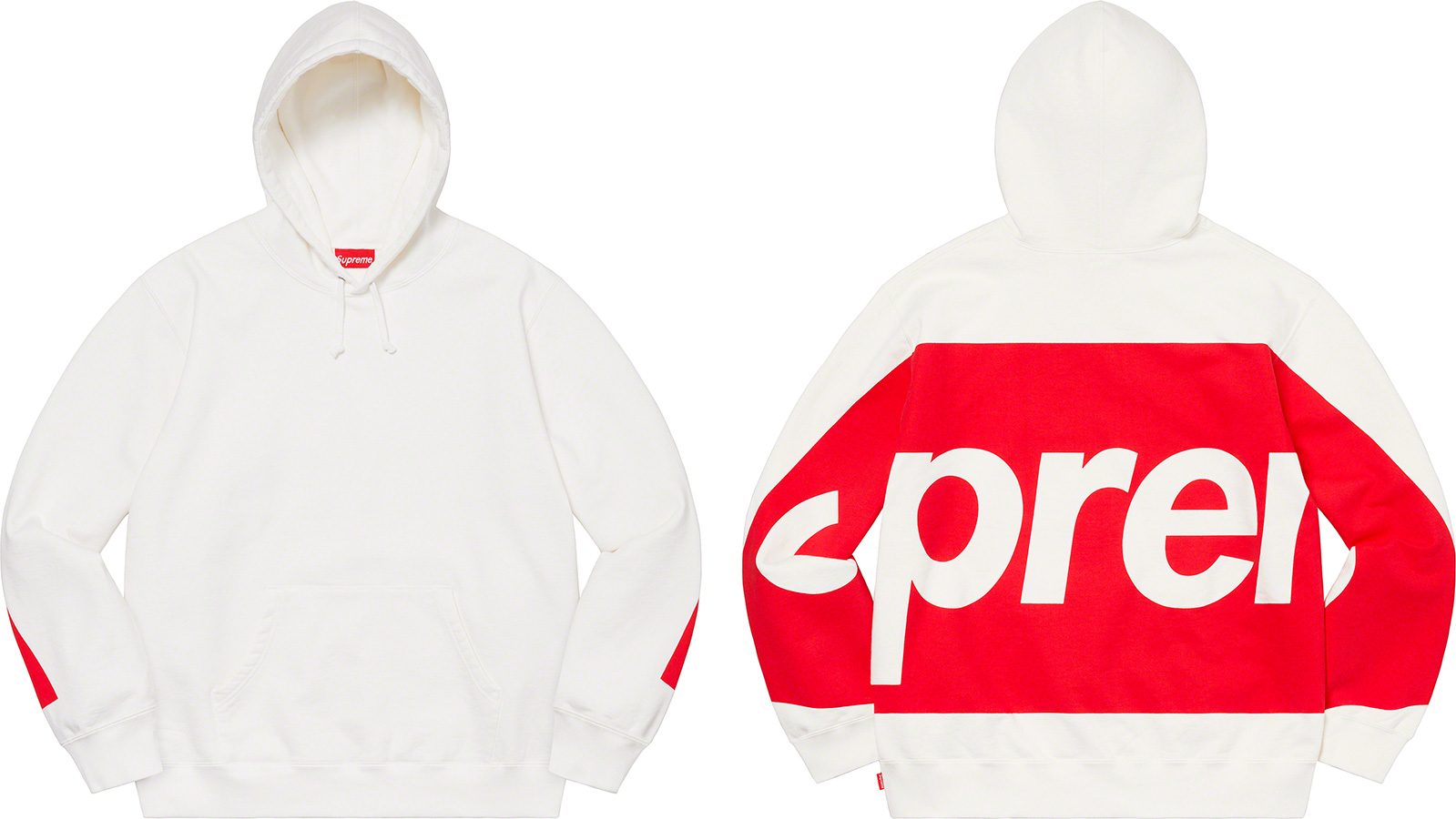 Big Logo Hooded Sweatshirt - spring summer 2021 - Supreme