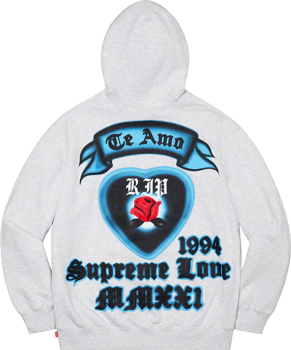 Supreme Love Hooded Sweatshirt - Supreme Community