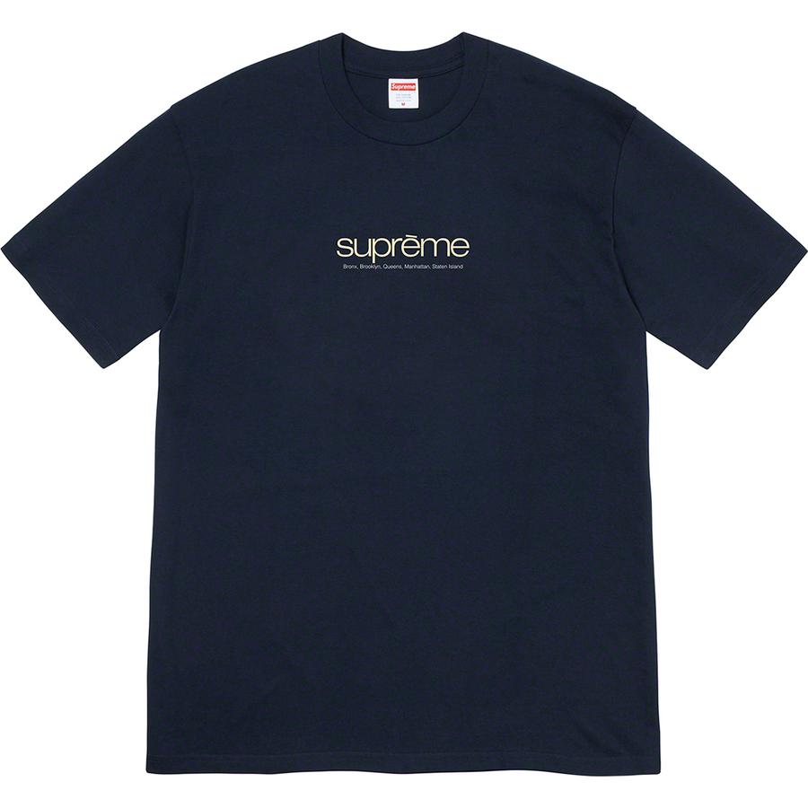 Supreme Five Boroughs Tee releasing on Week 1 for spring summer 2021