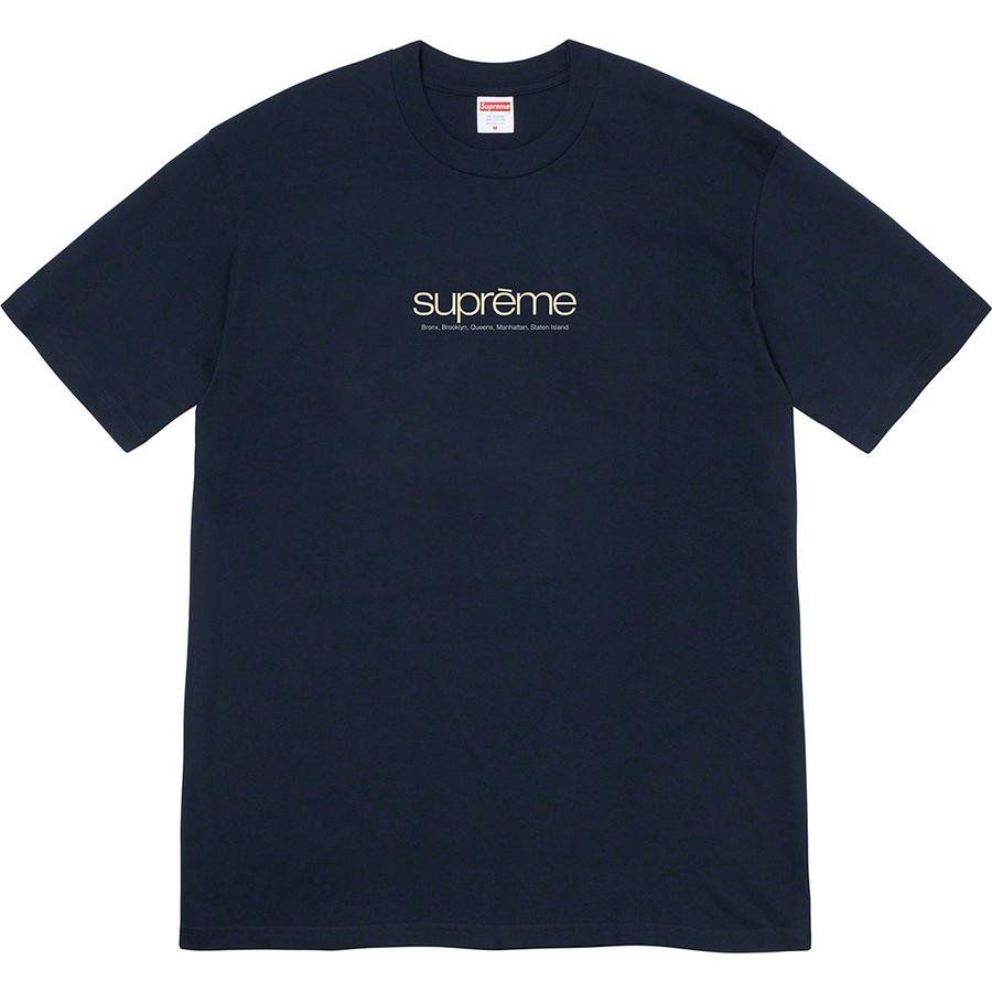 Supreme Five Boroughs Tee for spring summer 21 season