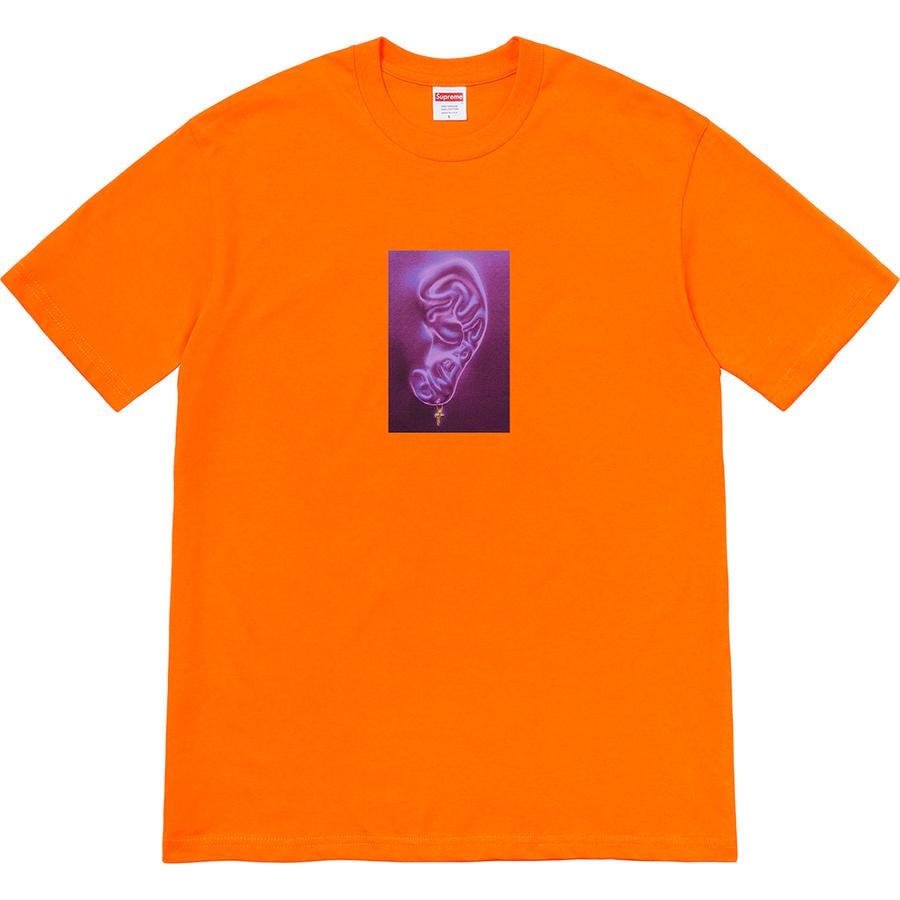 Supreme Ear Tee released during spring summer 21 season