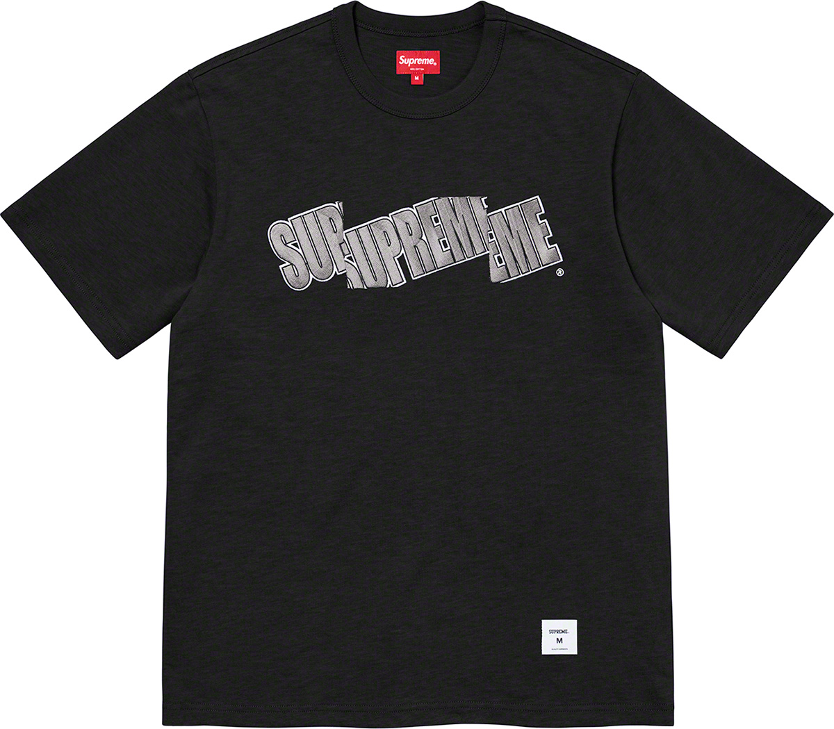 【SUPREME】21SS Cut Logo S/S Top【M】