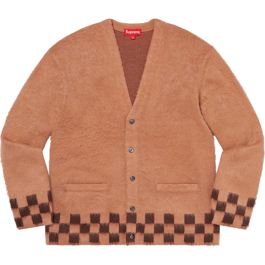 Details on Brushed Checkerboard Cardigan  from spring summer
                                                    2021 (Price is $168)