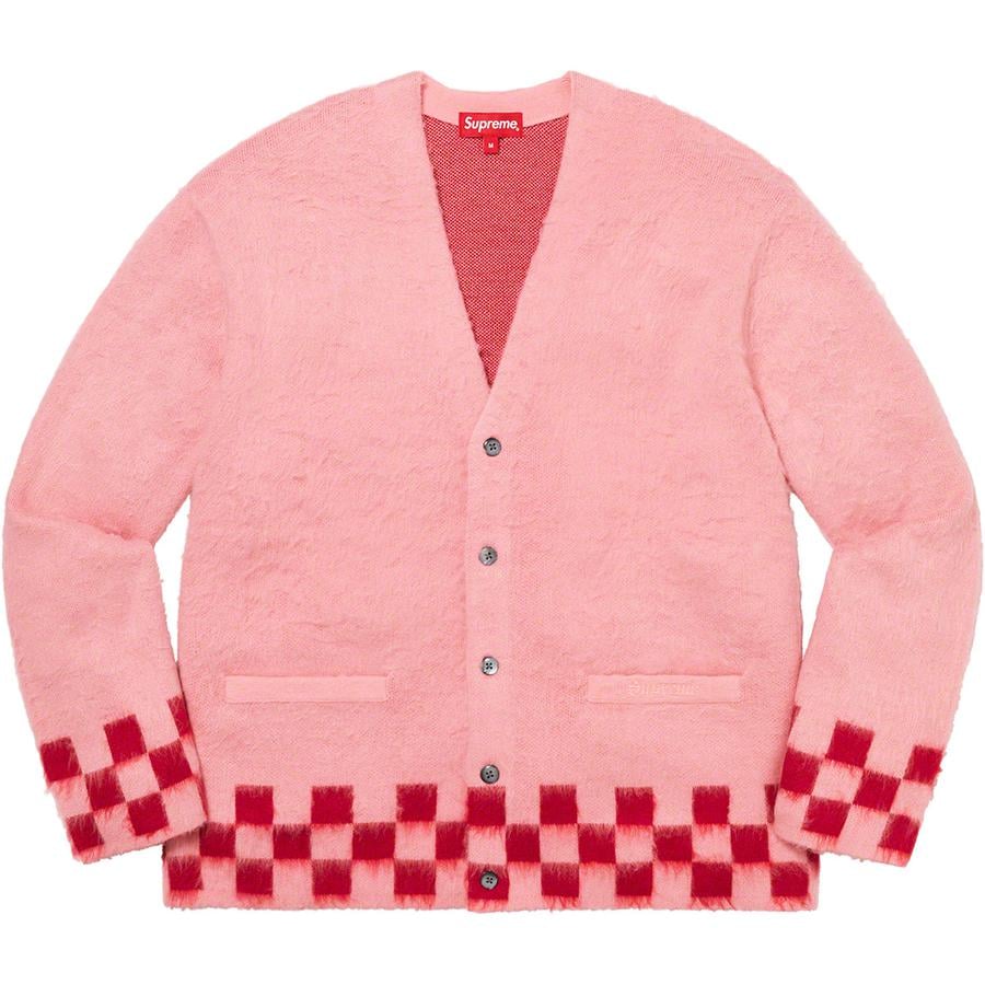 Details on Brushed Checkerboard Cardigan  from spring summer
                                                    2021 (Price is $168)