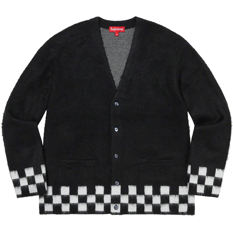 Details on Brushed Checkerboard Cardigan  from spring summer
                                                    2021 (Price is $168)