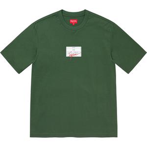 Signature Label S S Top - spring summer 2021 - Supreme