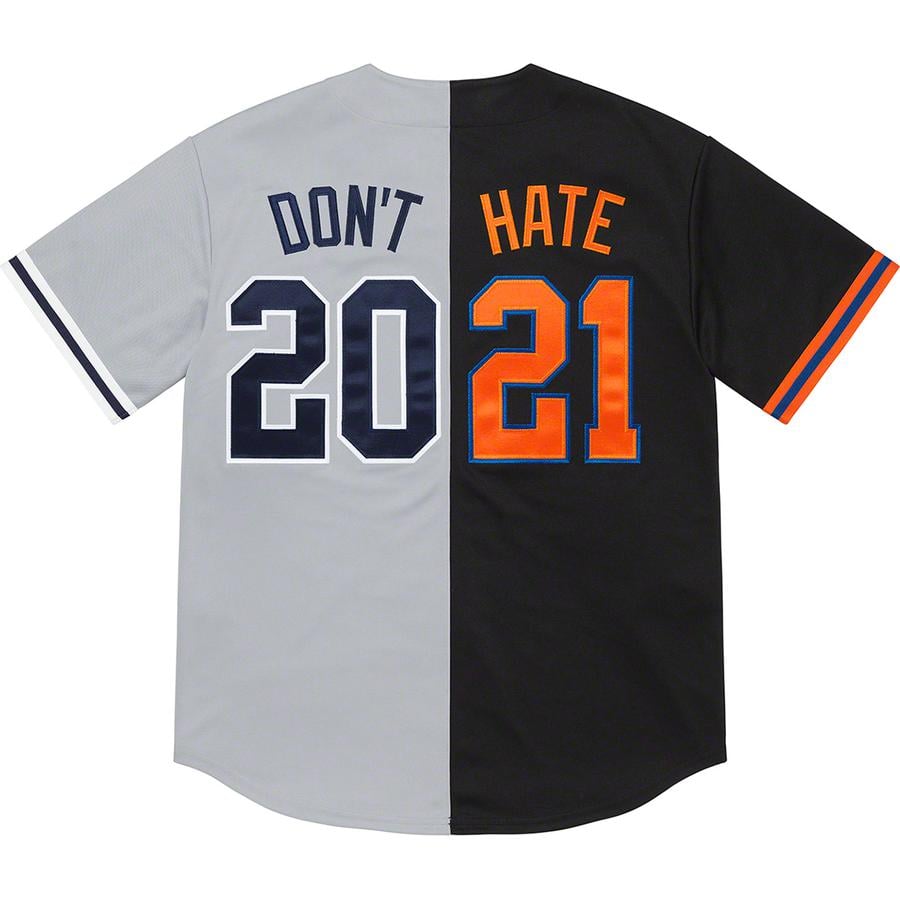 Details on Don't Hate Baseball Jersey  from spring summer
                                                    2021 (Price is $138)
