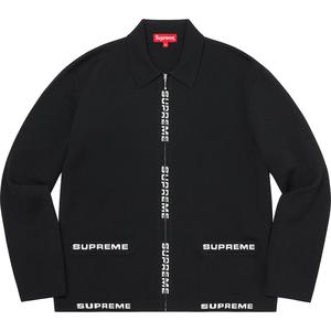 Logo Trim Zip Up Cardigan - spring summer 2021 - Supreme Logo Trim Zip Up Cardigan - spring summer 2021 - Supreme