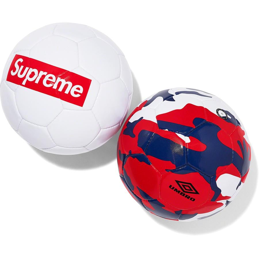 Details on Supreme Umbro Soccer Ball from spring summer 2022 (Price is $110)