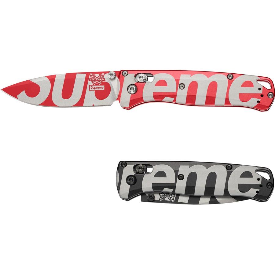 Details on Supreme Benchmade Bugout Knife from spring summer 2022 (Price is $298)