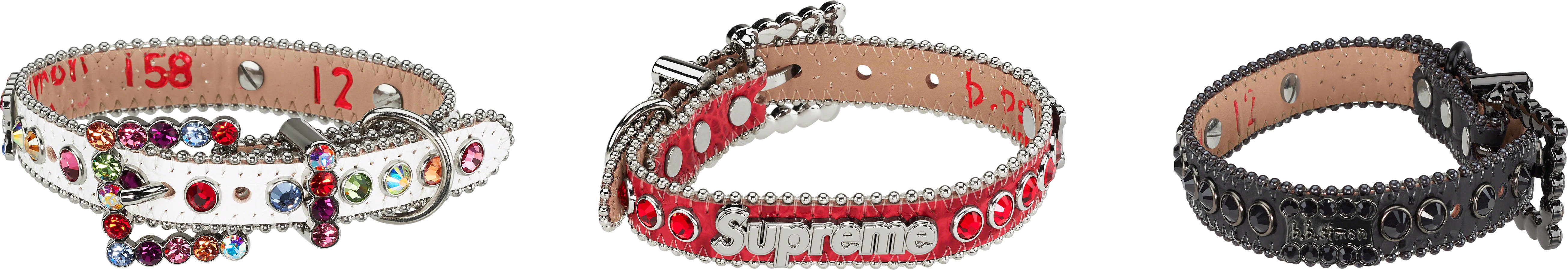 supreme b.b.simon studded dog collar M | labiela.com