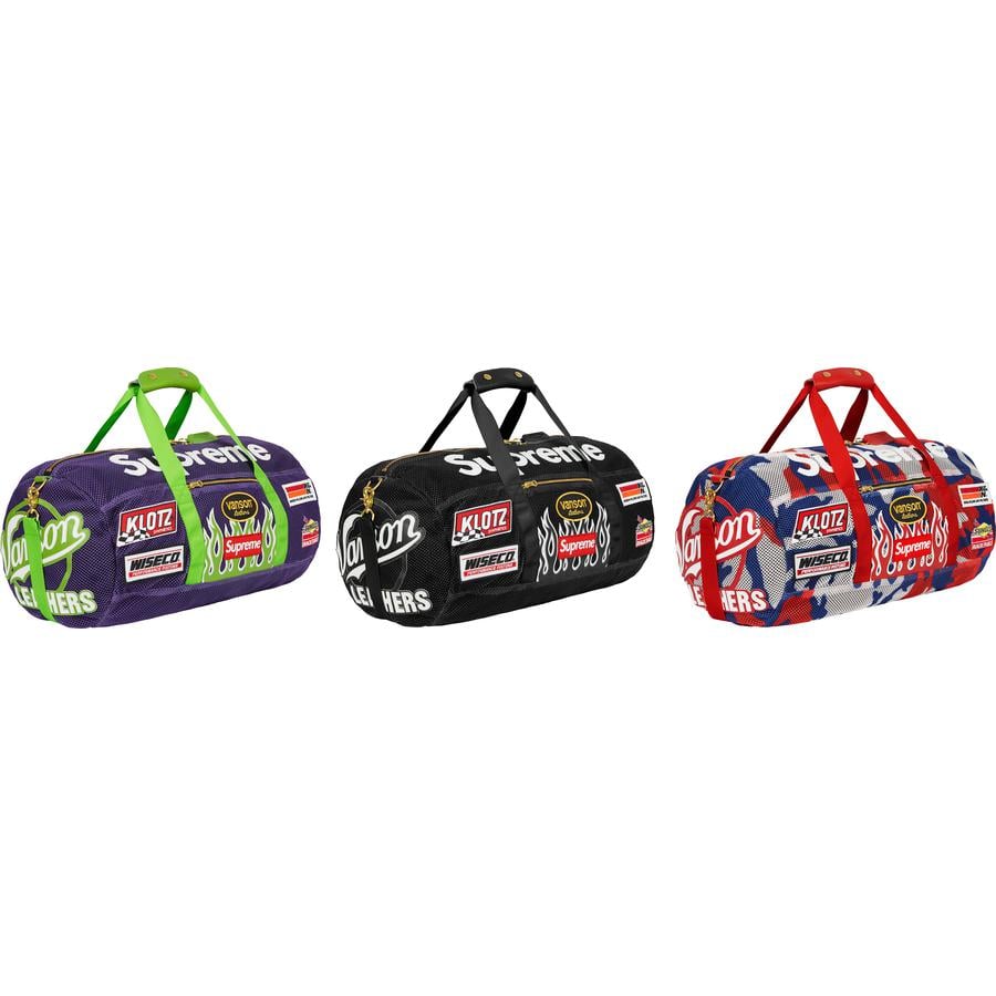 Supreme Supreme Vanson Leathers Cordura Mesh Duffle Bag for spring summer 22 season