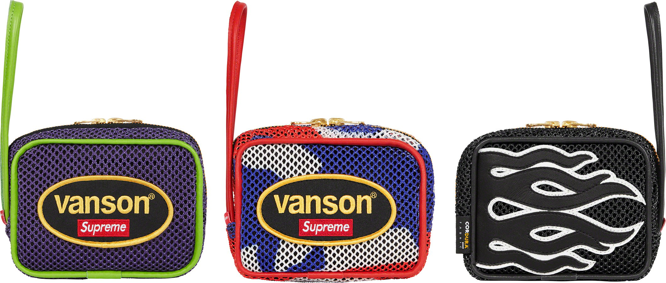 Supreme®/Vanson Leathers® Cordura® Mesh Duffle Bag