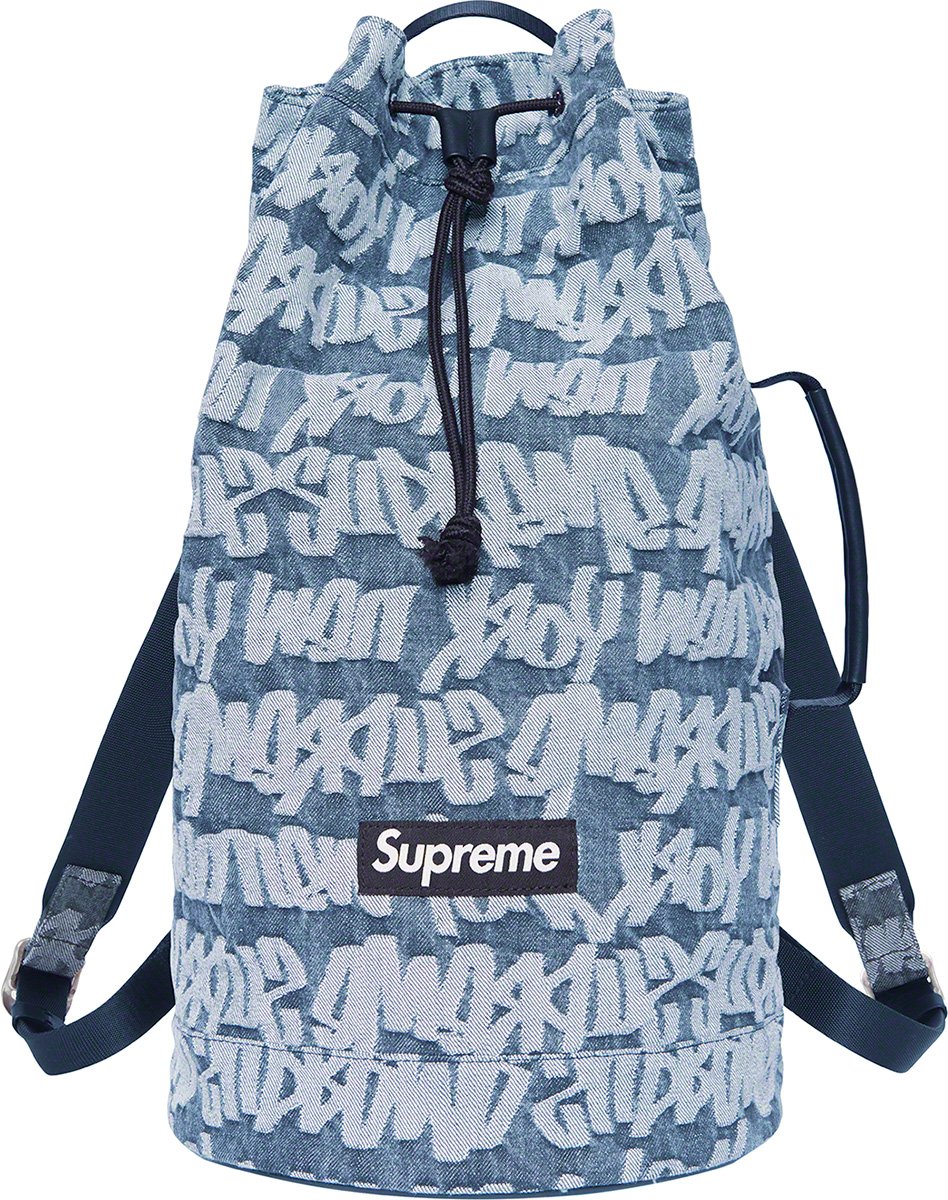 Fat Tip Jacquard Denim Backpack - spring summer 2022 - Supreme