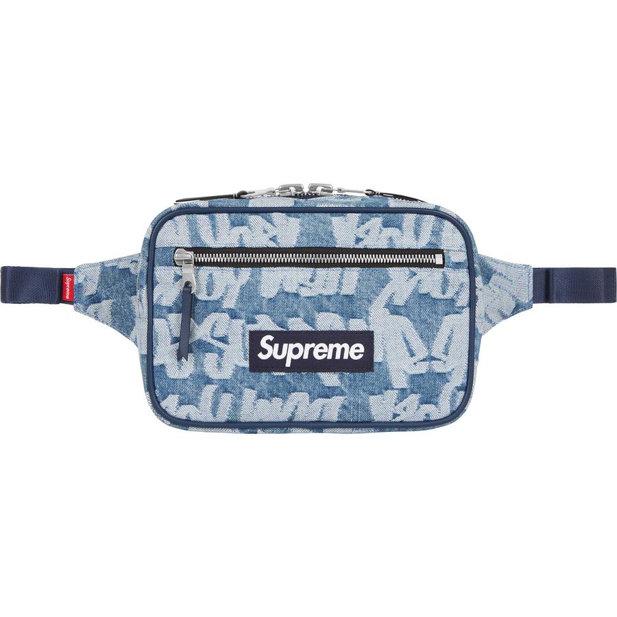 Details on Fat Tip Jacquard Denim Waist Bag  from spring summer
                                                    2022 (Price is $110)