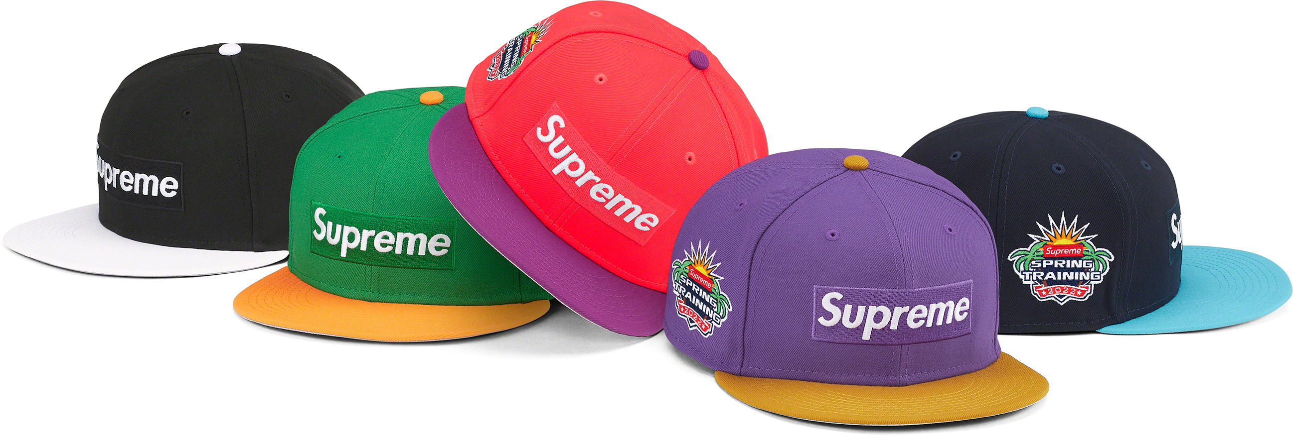 Supreme 2-Tone Box Logo New Era Green