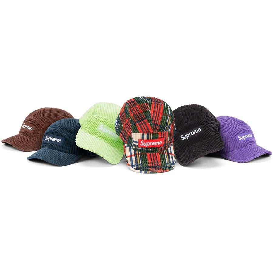 Supreme Corduroy Camp Cap releasing on Week 1 for spring summer 2022