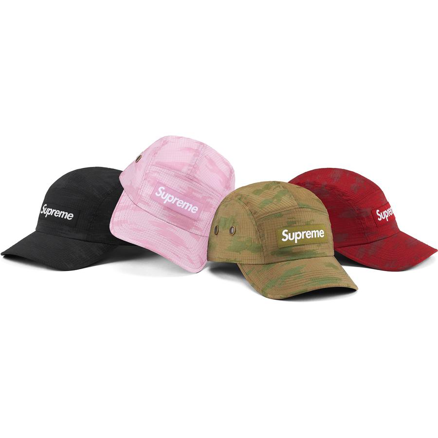 Details on Broken Camo Camp Cap  from spring summer 2022 (Price is $48)