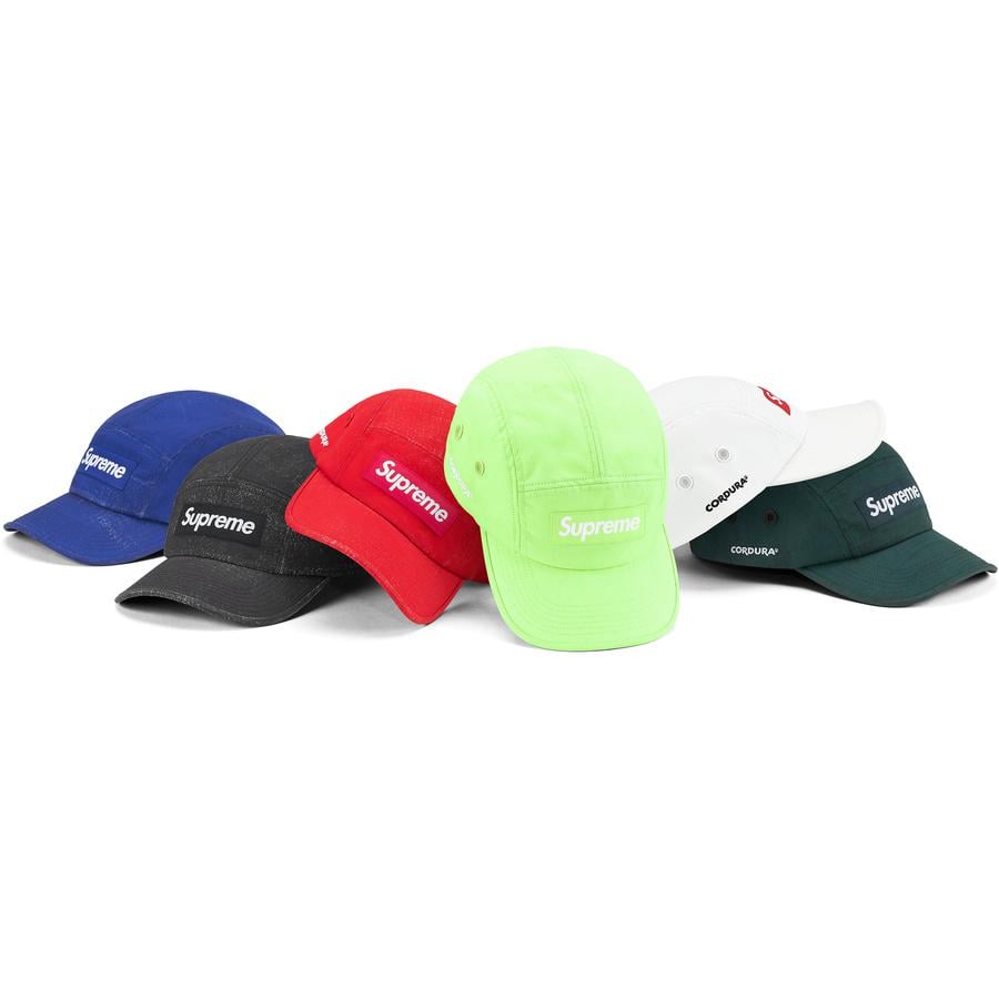 Supreme Coated Cordura Camp Cap for spring summer 22 season