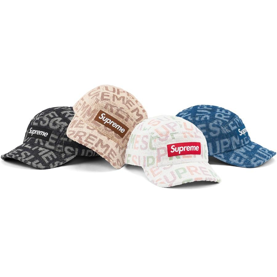 Supreme Terry Spellout Camp Cap for spring summer 22 season