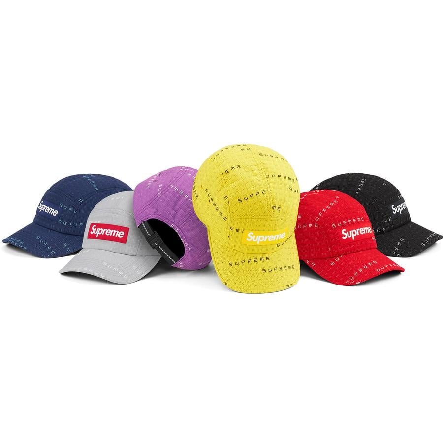 Supreme Stitch Jacquard Camp Cap releasing on Week 4 for spring summer 22