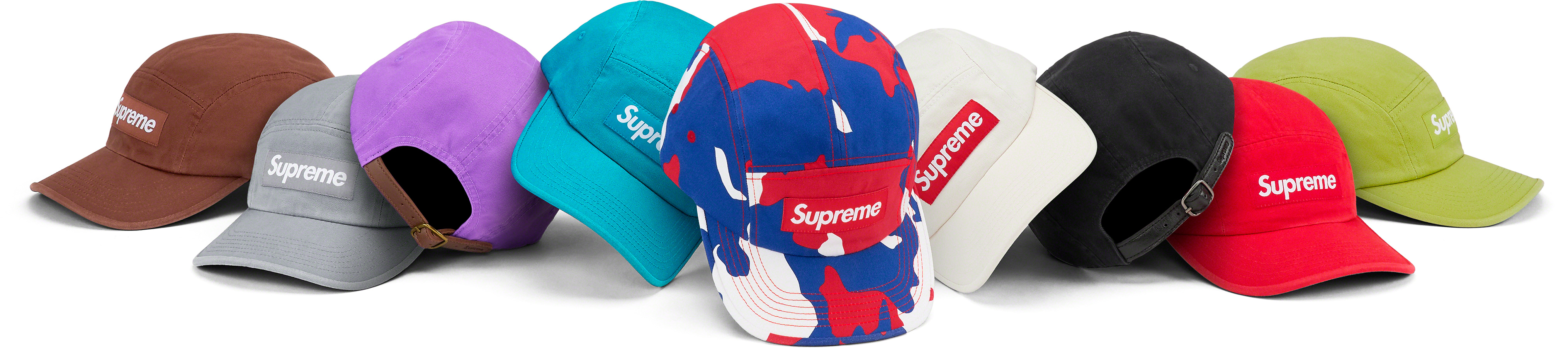 Washed Chino Twill Camp Cap - spring summer 2022 - Supreme