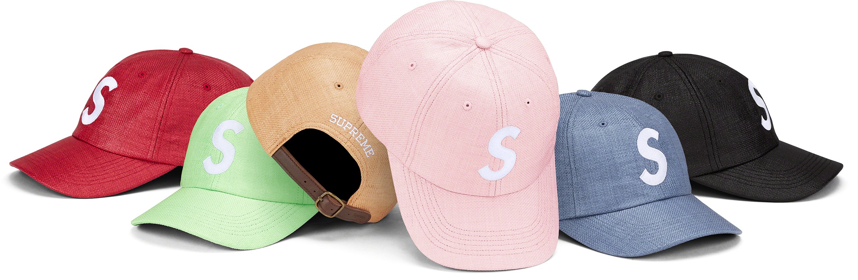 Raffia S Logo 6-Panel - spring summer 2022 - Supreme